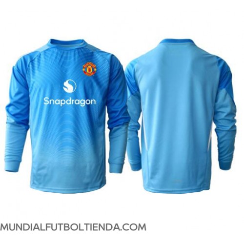 Camiseta Manchester United Portero Primera Equipación Replica 2025-26 mangas largas
